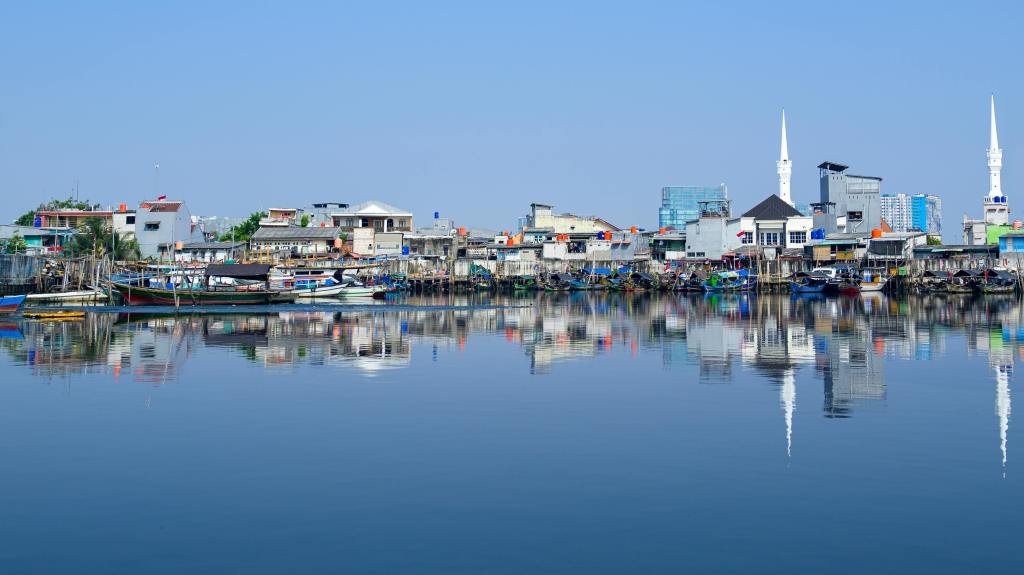 A Harbor in Indonesia - Daniel Lee.